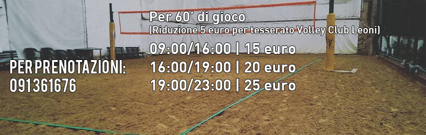 #vcl #sandvolley #affitto
