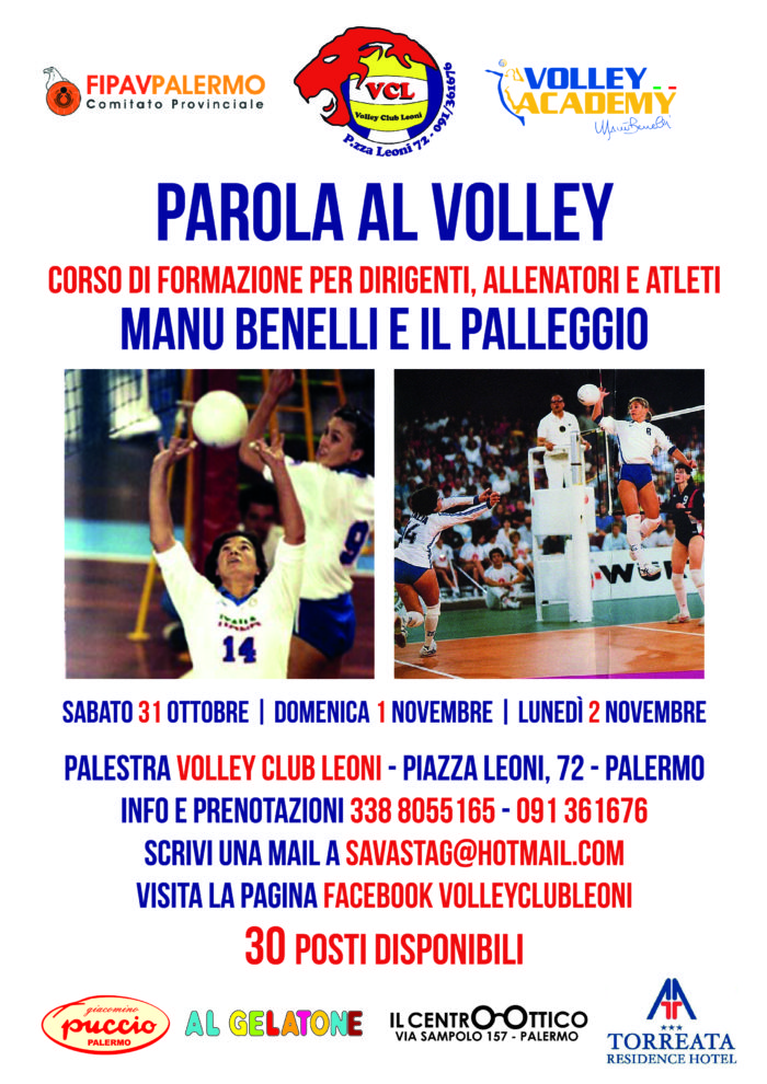 PAROLA AL VOLLEY | Tutti a scuola da Manu Benelli