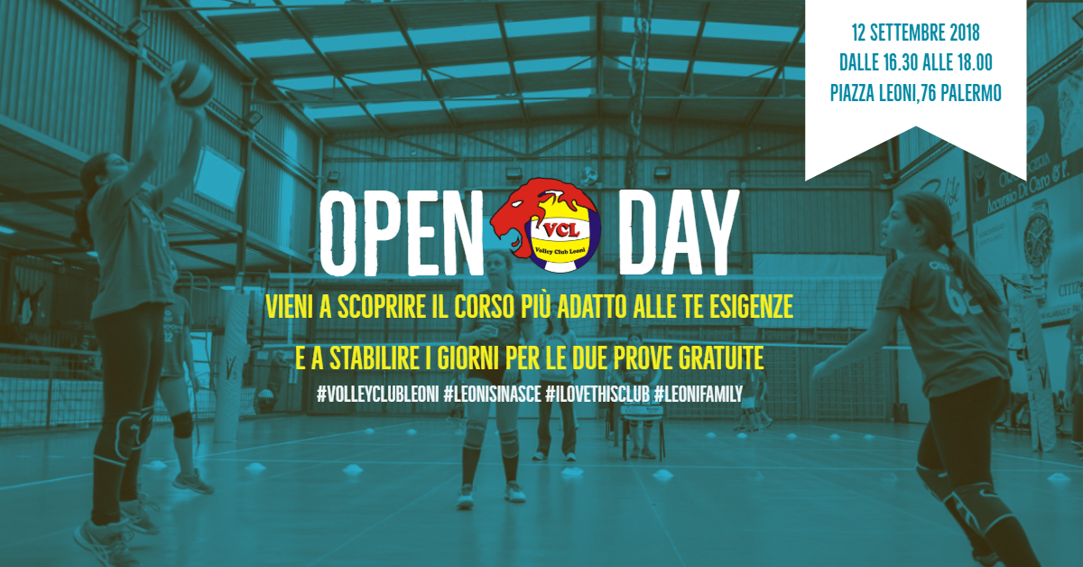 Al momento stai visualizzando OPEN DAY – L’ATTESA È FINITA!