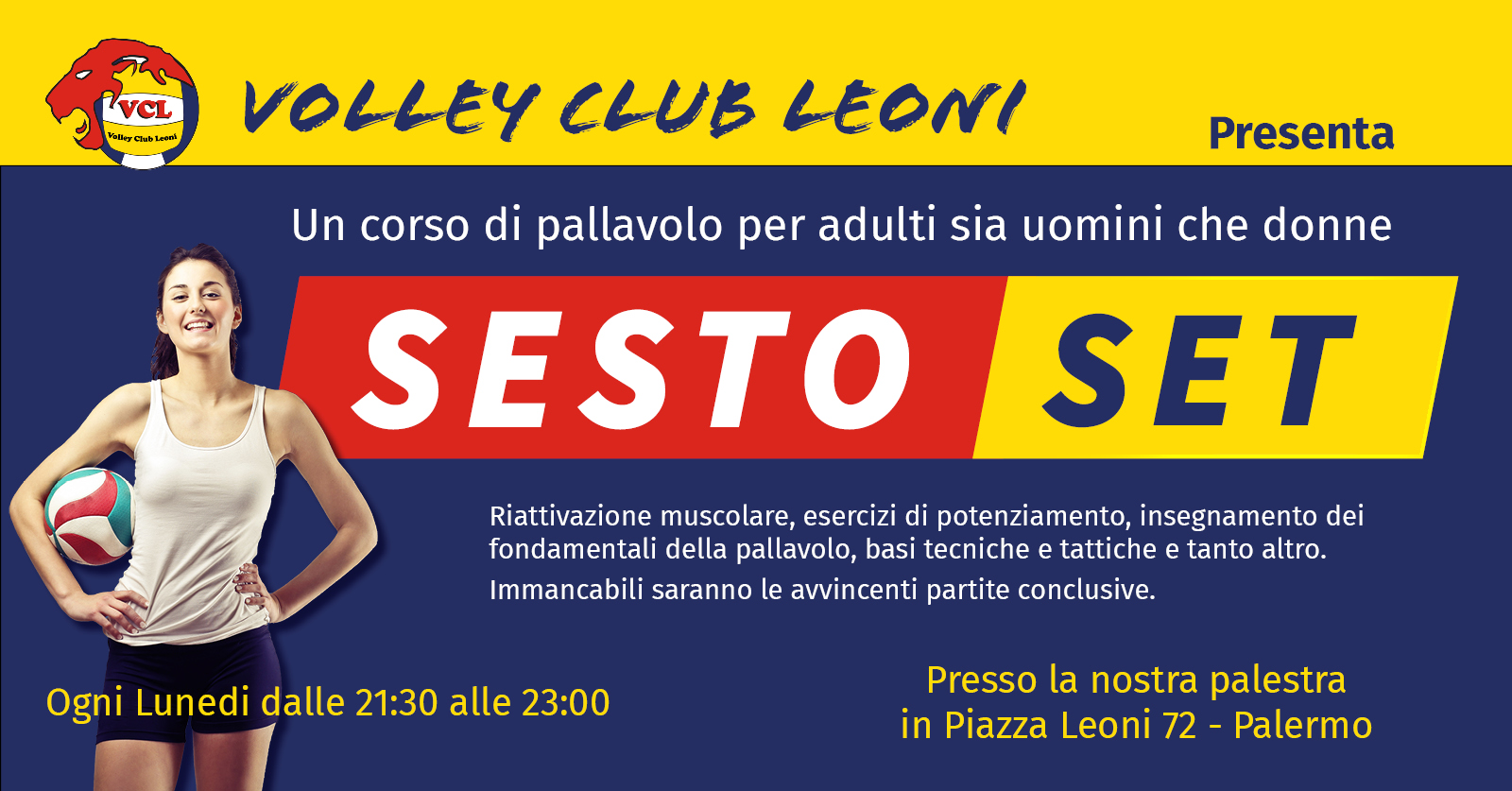 corso di pallavolo per adulti